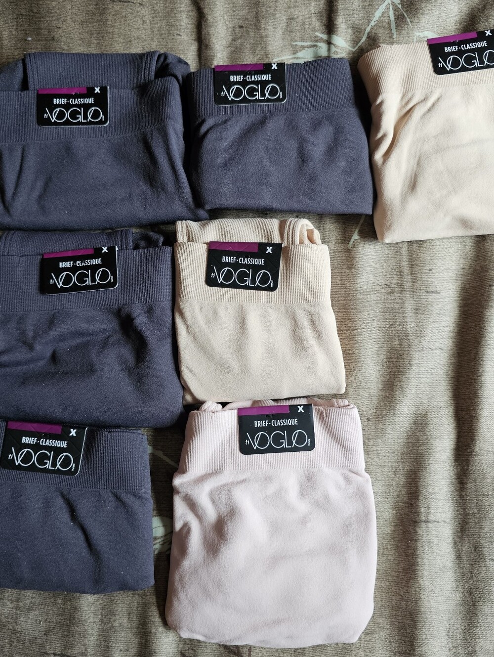 NWT Set Of 7 Ti Voglio Seamless Panties In Size X